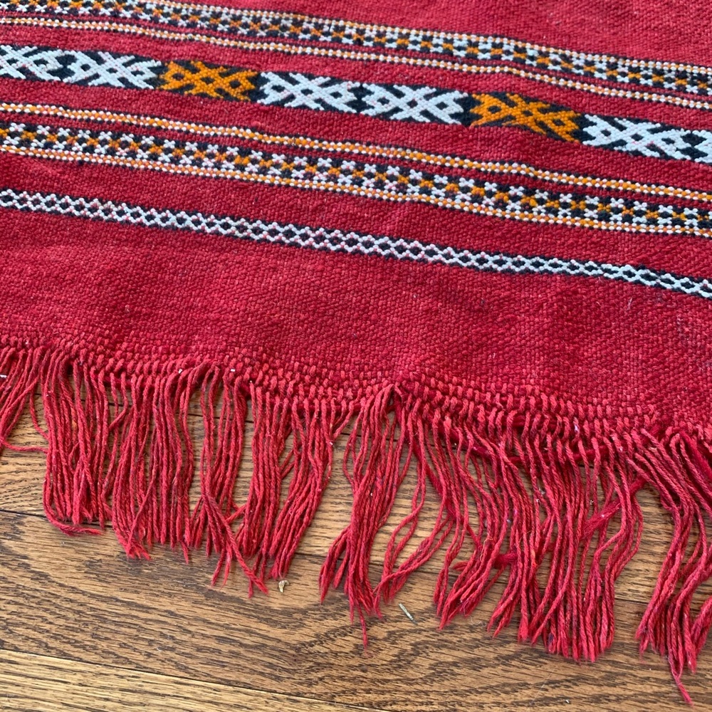 Beautiful artisanal handwoven rug wall art - Picture 5 of 6